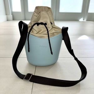 Obag Italy fullspot Compound Basket bucket tote